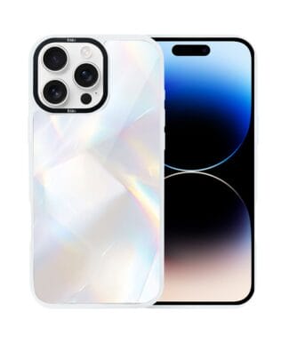 Etui do iPhone 14 Pro IBIZU DropGuard Matt z MagSafe, Ethereal Essence, Opalizujący diament