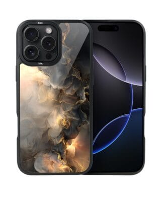 Etui do iPhone 16 Pro IBIZU DropGuard Matt z MagSafe, Twilight Dreams, Stardust