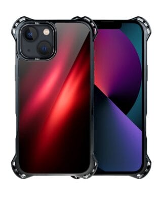 Etui do iPhone 13 IBIZU DropGuard Ultra z MagSafe, Twilight Dreams, Czerwona Nebula