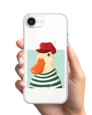 Etui do iPhone 16e przeźroczyste, kaczuszka