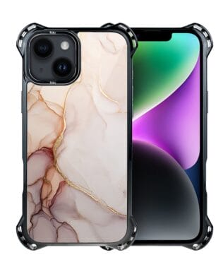 Etui do iPhone 14 IBIZU DropGuard Ultra z MagSafe, Ethereal Essence, Różany alabaster