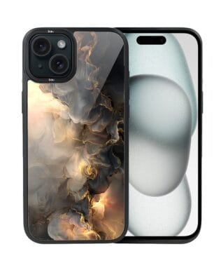 Etui do iPhone 15 IBIZU DropGuard Matt z MagSafe, Twilight Dreams, Stardust