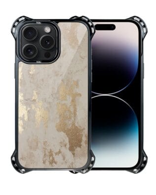 Etui do iPhone 14 Pro Max IBIZU DropGuard Ultra z MagSafe, Ethereal Essence, Szampańskie złoto