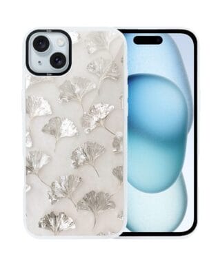 Etui do iPhone 15 Plus IBIZU DropGuard Matt z MagSafe, Ethereal Essence, Biały Onysk