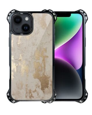 Etui do iPhone 14 Plus IBIZU DropGuard Ultra z MagSafe, Ethereal Essence, Szampańskie złoto