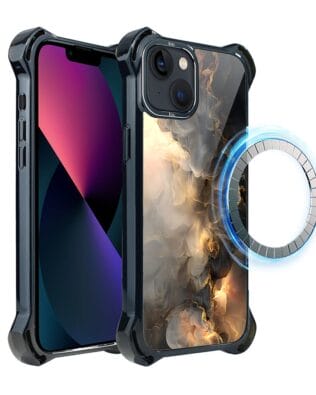 Etui do iPhone 13 IBIZU DropGuard Ultra z MagSafe, Twilight Dreams, Stardust