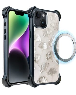 Etui do iPhone 14 Plus IBIZU DropGuard Ultra z MagSafe, Ethereal Essence, Biały Onysk