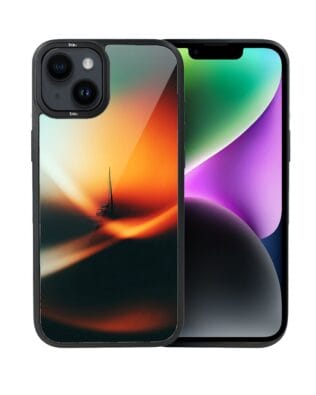 Etui do iPhone 14 Plus IBIZU DropGuard Matt z MagSafe, Twilight Dreams, Golden Hour