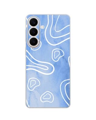 Etui do Samsung Galaxy S26 przeźroczyste, silikonowe Flexi, morski wzór