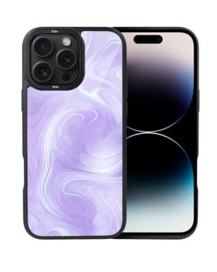 Etui do iPhone 14 Pro Max IBIZU DropGuard Matt z MagSafe, Ethereal Essence, Lawendowy wir