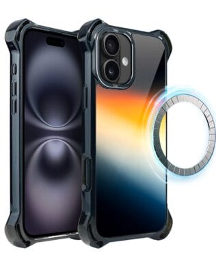 Etui do iPhone 16 Plus IBIZU DropGuard Ultra z MagSafe, Twilight Dreams, Aurora