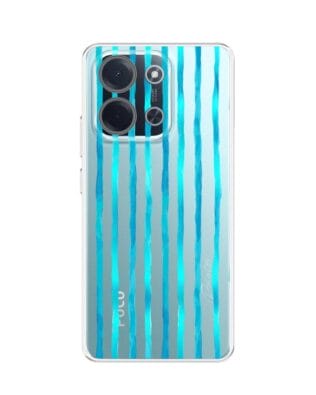 Etui do Xiaomi POCO C85 przeźroczyste, silikonowe Flexi, szept fal