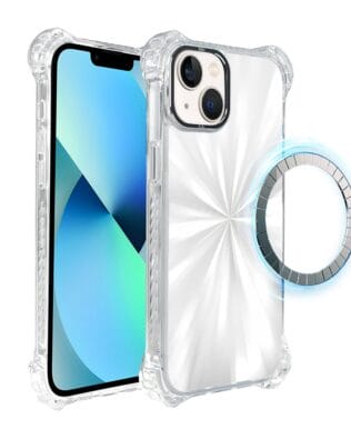 Etui do iPhone 13 IBIZU DropGuard Ultra z MagSafe, Ethereal Essence, Perłowy blask