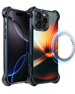 Etui do iPhone 16 Pro IBIZU DropGuard Ultra z MagSafe, Twilight Dreams, Golden Hour