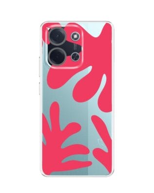 Etui do Xiaomi POCO C85 przeźroczyste, silikonowe Flexi, Summer Patterns, rafa