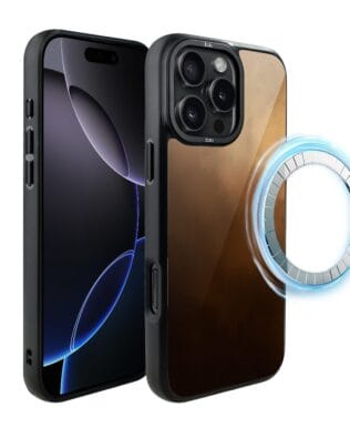 Etui do iPhone 16 Pro Max IBIZU DropGuard Matt z MagSafe, Twilight Dreams, Desert Storm