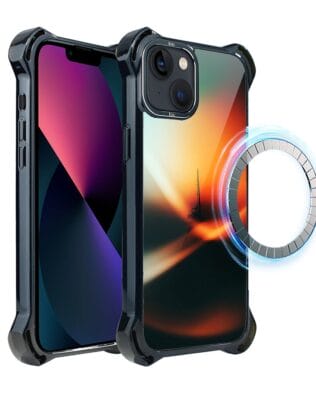 Etui do iPhone 13 IBIZU DropGuard Ultra z MagSafe, Twilight Dreams, Golden Hour