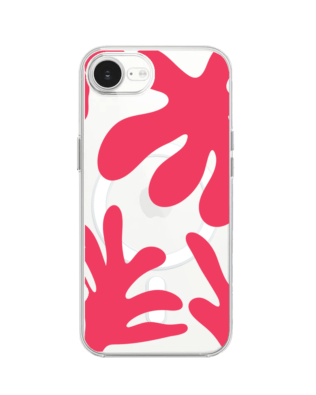 Etui do iPhone 17e przeźroczyste, silikonowe Flexi, rafa