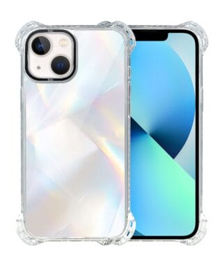 Etui do iPhone 13 IBIZU DropGuard Ultra z MagSafe, Ethereal Essence, Opalizujący diament