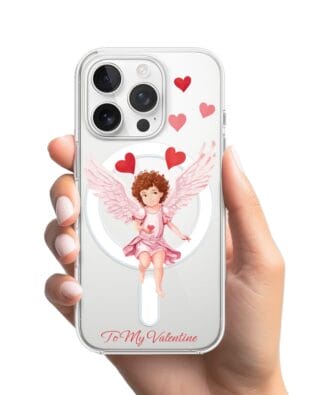 Etui do iPhone 14 Pro Max z MagSafe przeźroczyste, silikonowe flexi, kupidyn