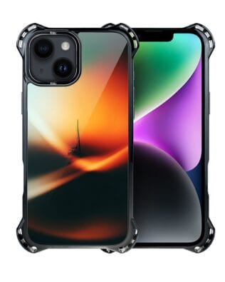 Etui do iPhone 14 IBIZU DropGuard Ultra z MagSafe, Twilight Dreams, Golden Hour