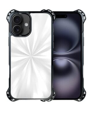 Etui do iPhone 16 IBIZU DropGuard Ultra z MagSafe, Ethereal Essence, Perłowy blask