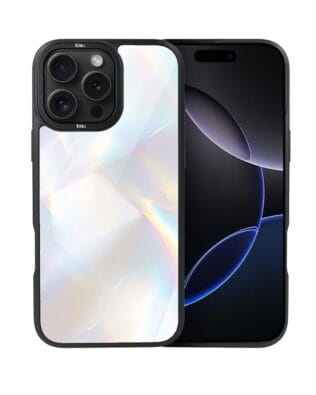 Etui do iPhone 16 Pro Max IBIZU DropGuard Matt z MagSafe, Ethereal Essence, Opalizujący diament