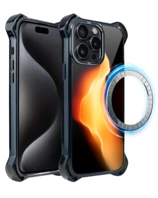 Etui do iPhone 15 Pro IBIZU DropGuard Ultra z MagSafe, Twilight Dreams, Eclipse