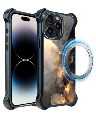 Etui do iPhone 14 Pro Max IBIZU DropGuard Ultra z MagSafe, Twilight Dreams, Stardust