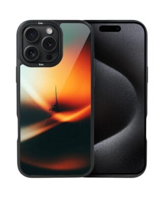 Etui do iPhone 15 Pro IBIZU DropGuard Matt z MagSafe, Twilight Dreams, Golden Hour