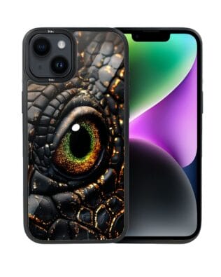 Etui do iPhone 14 Plus IBIZU DropGuard Matt z MagSafe, Smoki, Amber Dragon