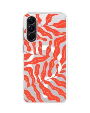 Etui do Samsung Galaxy A57 z MagSafe przeźroczyste, silikonowe Flexi, rafa koralowa