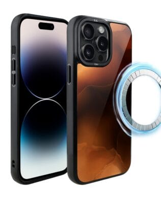 Etui do iPhone 14 Pro Max IBIZU DropGuard Matt z MagSafe, Twilight Dreams, Mars Sunset