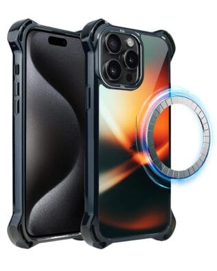 Etui do iPhone 15 Pro IBIZU DropGuard Ultra z MagSafe, Twilight Dreams, Golden Hour