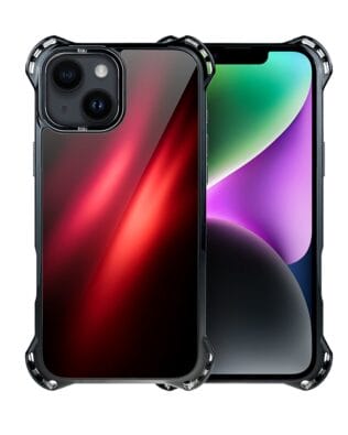 Etui do iPhone 14 IBIZU DropGuard Ultra z MagSafe, Twilight Dreams, Czerwona Nebula