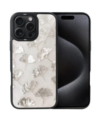 Etui do iPhone 15 Pro Max IBIZU DropGuard Matt z MagSafe, Ethereal Essence, Biały Onysk