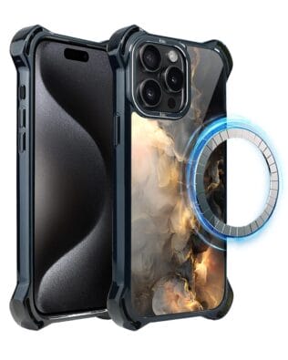 Etui do iPhone 15 Pro Max IBIZU DropGuard Ultra z MagSafe, Twilight Dreams, Stardust