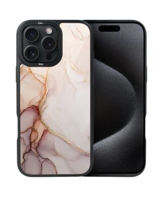 Etui do iPhone 15 Pro Max IBIZU DropGuard Matt z MagSafe, Ethereal Essence, Różany alabaster