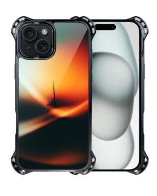 Etui do iPhone 15 Plus IBIZU DropGuard Ultra z MagSafe, Twilight Dreams, Golden Hour