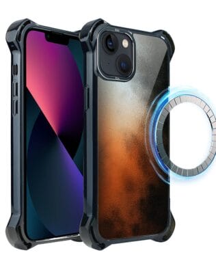 Etui do iPhone 13 IBIZU DropGuard Ultra z MagSafe, Twilight Dreams, Ember