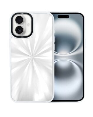 Etui do iPhone 16 IBIZU DropGuard Matt z MagSafe, Ethereal Essence, Perłowy blask