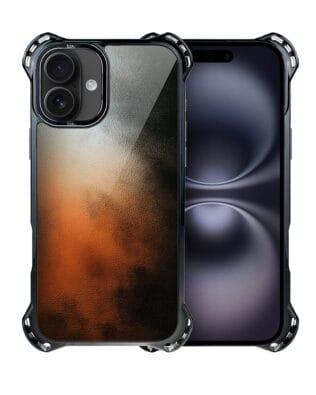 Etui do iPhone 16 IBIZU DropGuard Ultra z MagSafe, Twilight Dreams, Ember