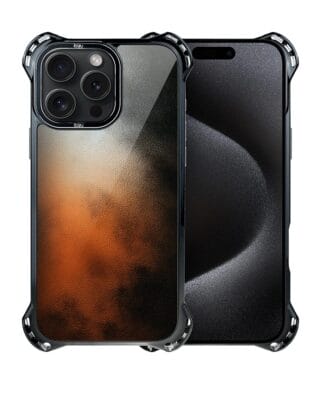 Etui do iPhone 15 Pro IBIZU DropGuard Ultra z MagSafe, Twilight Dreams, Ember