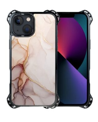 Etui do iPhone 13 IBIZU DropGuard Ultra z MagSafe, Ethereal Essence, Różany alabaster