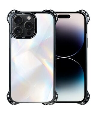 Etui do iPhone 14 Pro Max IBIZU DropGuard Ultra z MagSafe, Ethereal Essence, Opalizujący diament