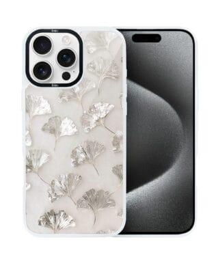 Etui do iPhone 15 Pro Max IBIZU DropGuard Matt z MagSafe, Ethereal Essence, Biały Onysk