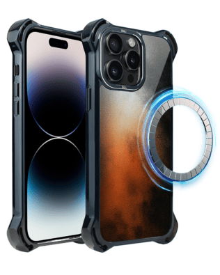 Etui do iPhone 14 Pro IBIZU DropGuard Ultra z MagSafe, Twilight Dreams, Ember