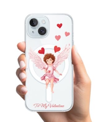 Etui do iPhone 15 z MagSafe przeźroczyste, silikonowe flexi, kupidyn