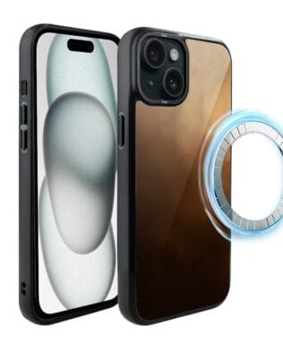 Etui do iPhone 15 Plus IBIZU DropGuard Matt z MagSafe, Twilight Dreams, Desert Storm