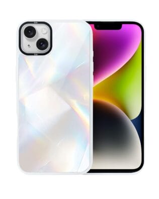 Etui do iPhone 14 Plus IBIZU DropGuard Matt z MagSafe, Ethereal Essence, Opalizujący diament